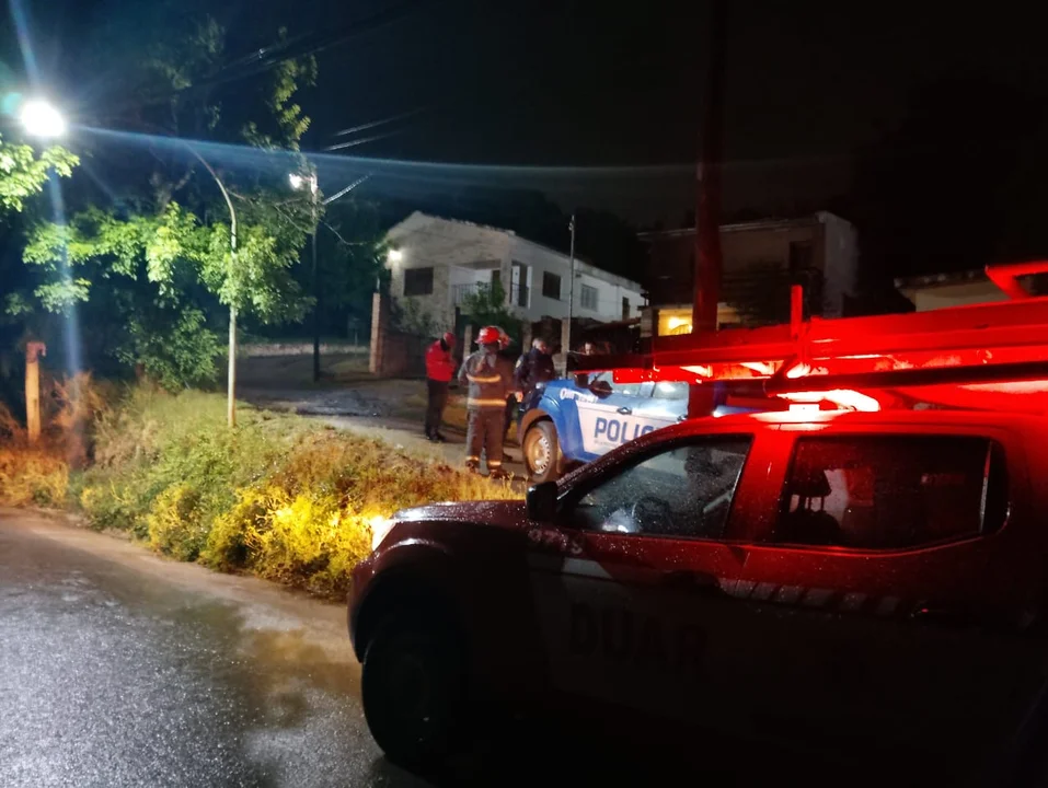 Incendio en las sierras