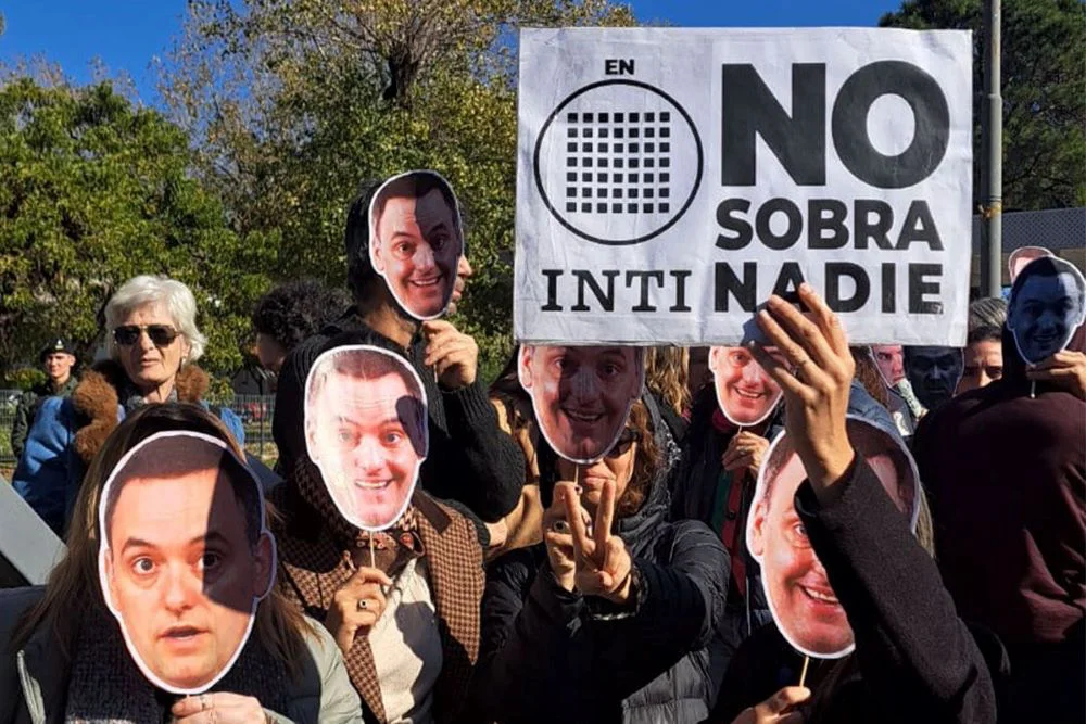 Protesta del INTI