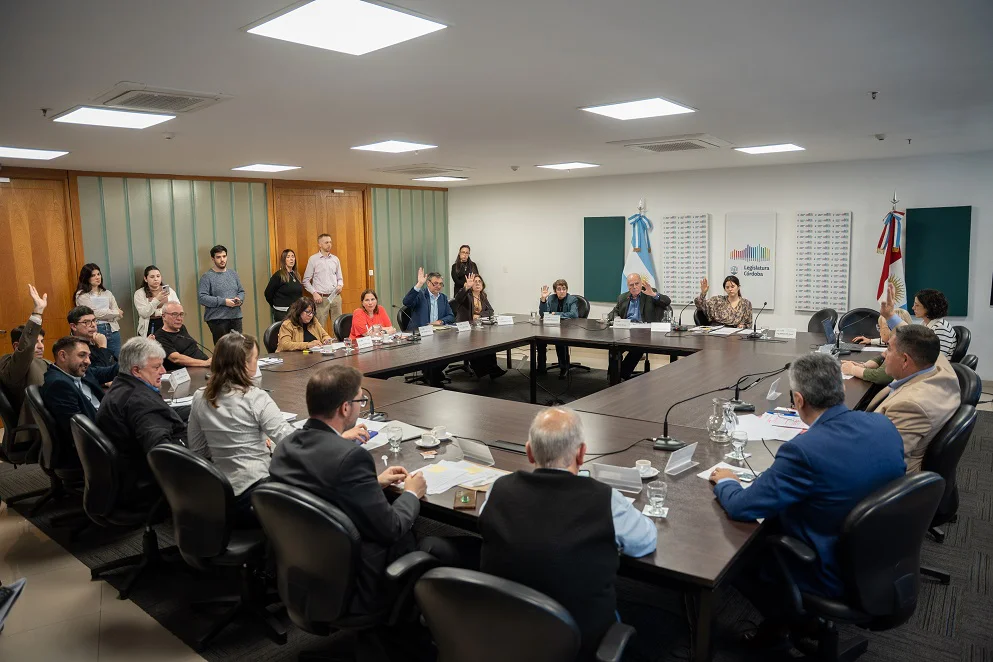 Plenario de comisiones proyecto endeudamiento familiar (Legislatura de Córdoba)