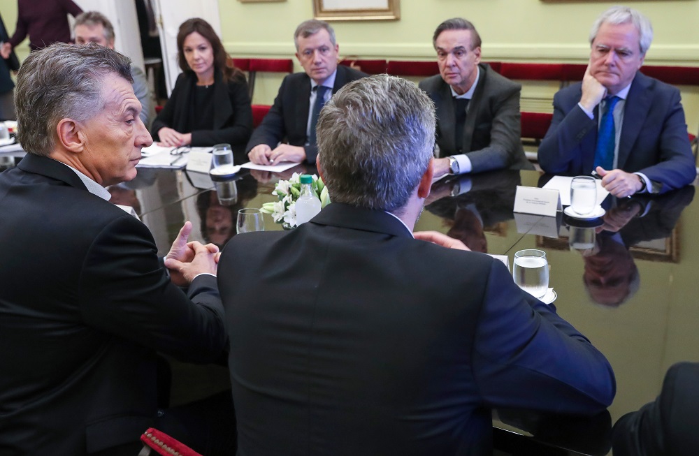 Pichetto y Gabinete Noticias Argentinas.
