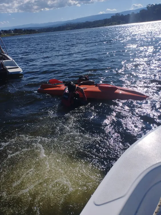 Rescataron a un hombre de las aguas del Dique Los Molinos (Policía)