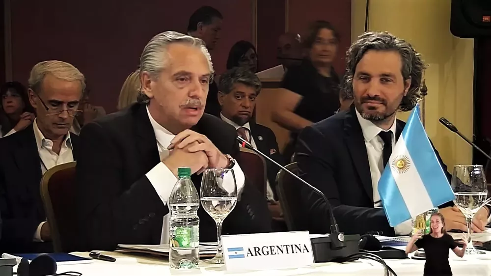 Alberto Fernández, presidente pro témpore del Mercosur (captura) 3