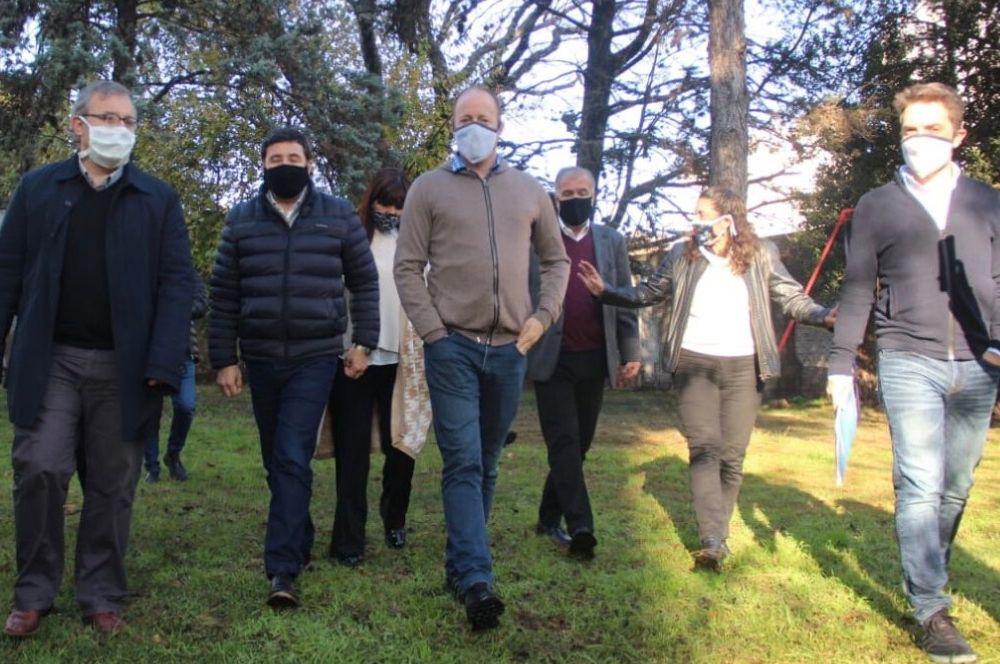 Insaurralde y funcionarios de Lomas de Zamora
