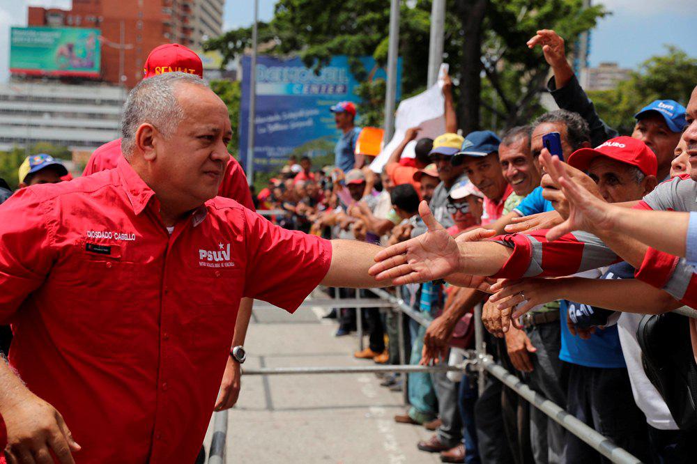 Diosdado Cabello by Télam