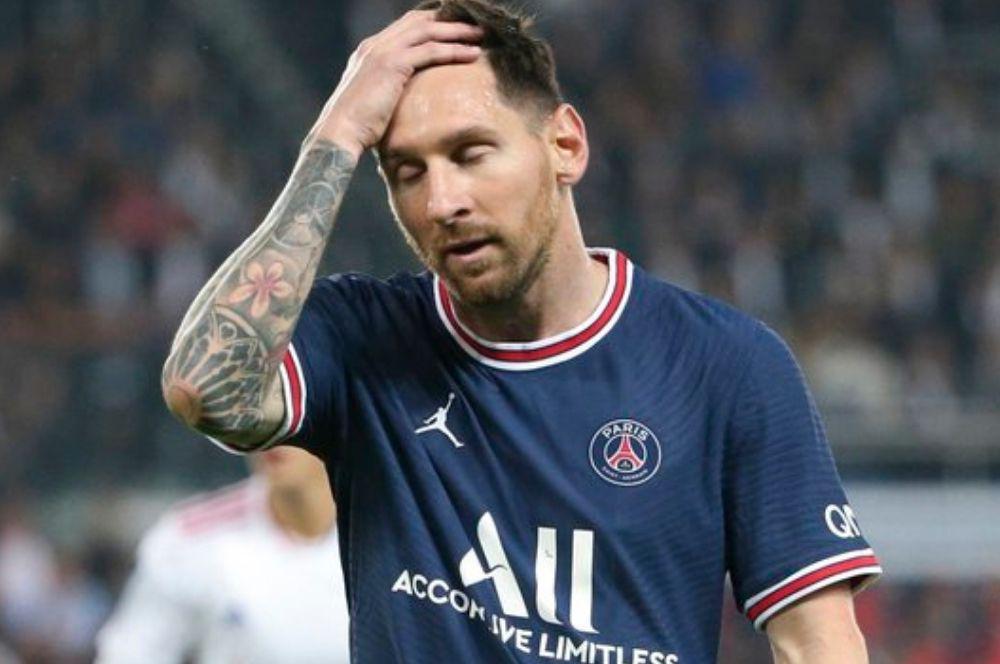 Messi preocupado