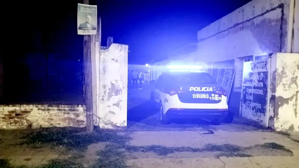 Crimen en La Carlota (Foto Gentileza Frontera del Sur)