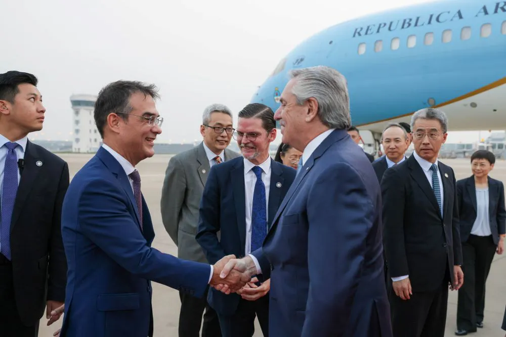 Fernandez en China by @Casa Rosada