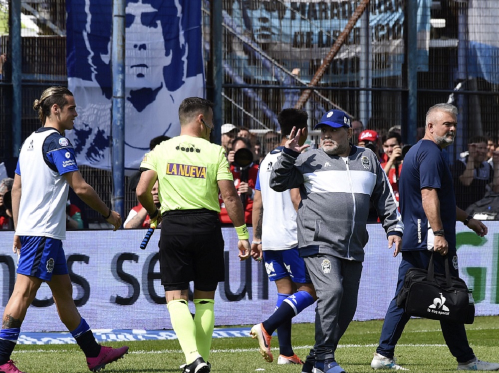 maradona gimnasia perdio NA