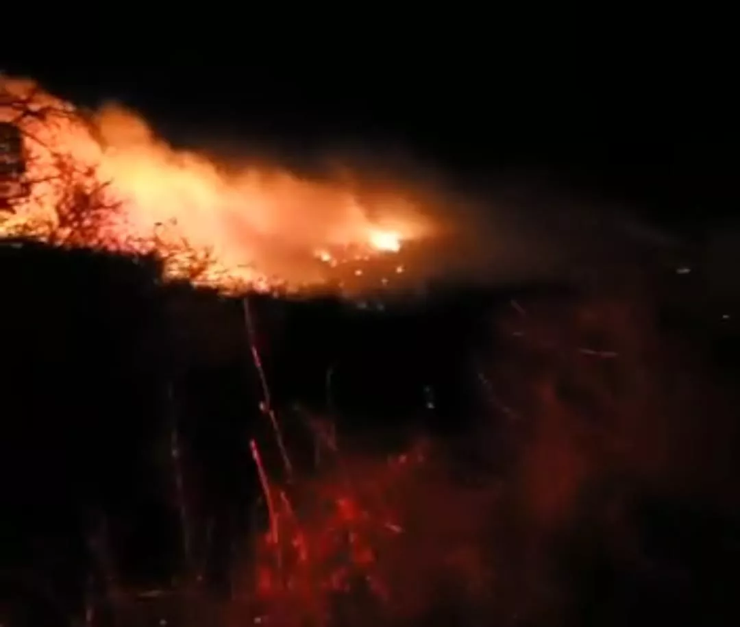 Incendio La Granja