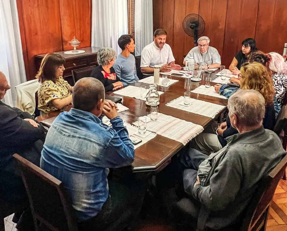 Reunión del arzobispo con organismos de Derechos Humanos (Mesa de Trabajo por los DDHH)