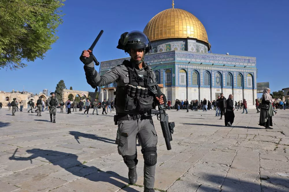 Enfrentamientos en Palestina by Télam