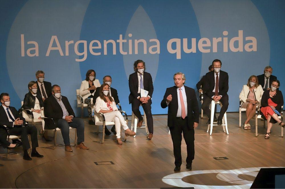 Alberto Fernández presenta Consejo Economico y Social
