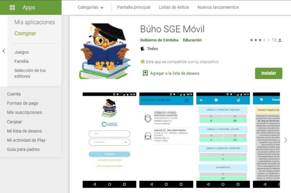 Búho Móvil prensa Gobierno