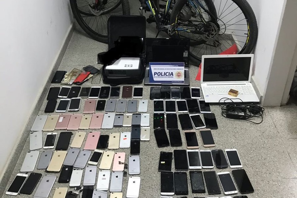 secuestro de celulares