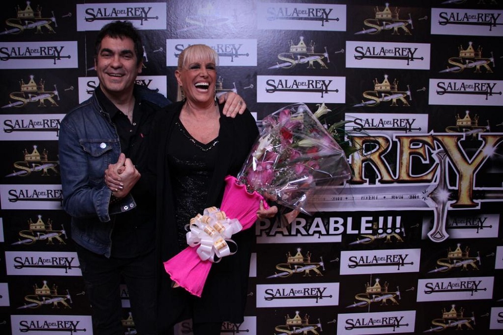 Valeria Lynch y Mariano Martinez en Cba