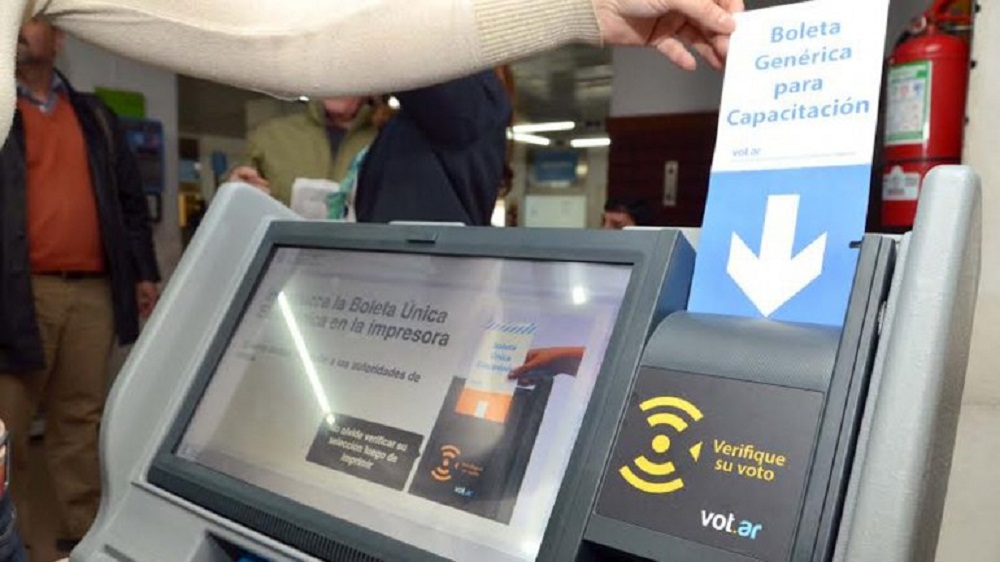 boleta electrónica Foto LMNeuquen
