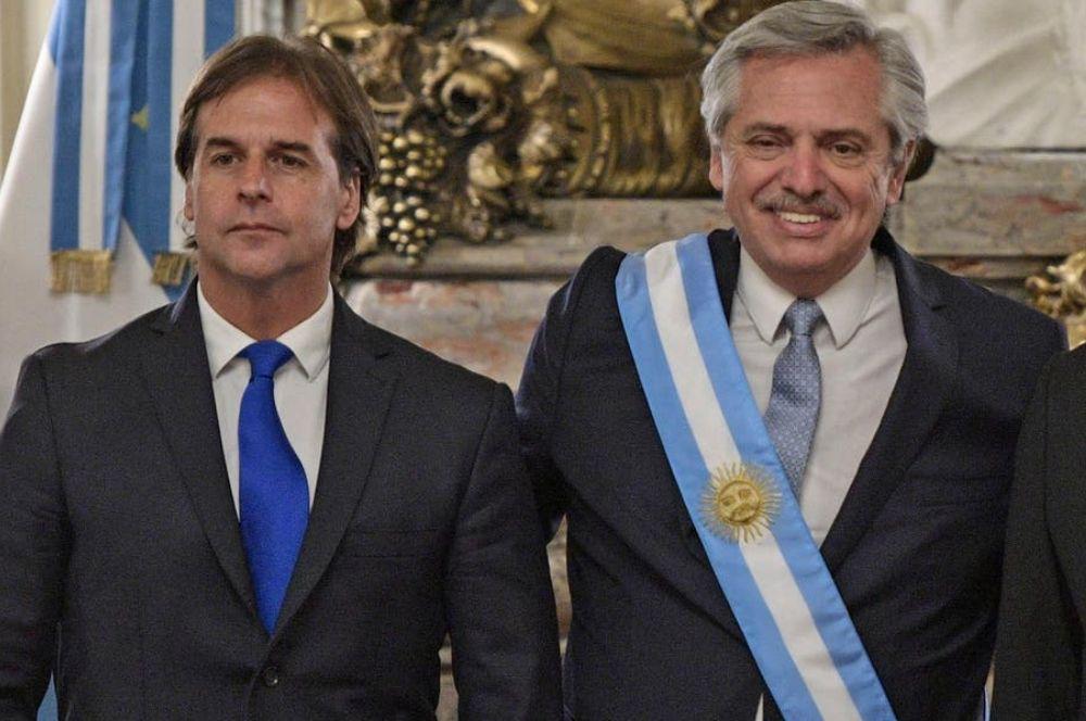 Luis Lacalle Pou Alberto Fernández