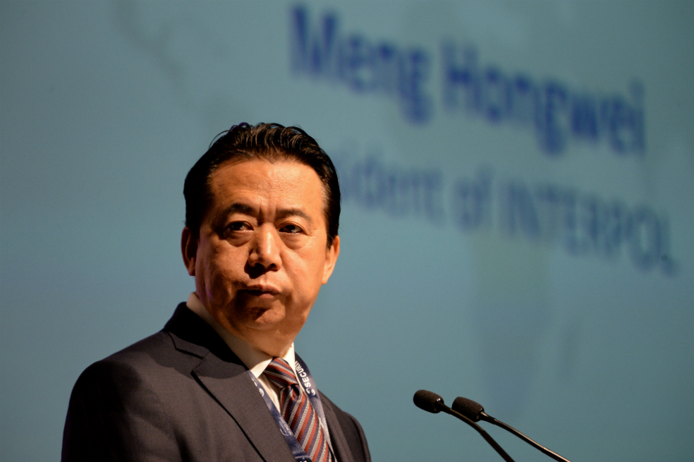 Hongwei Meng by AFP