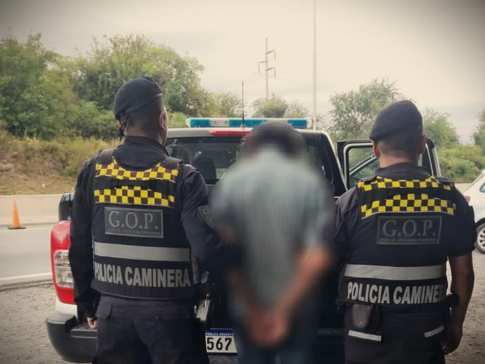 Detenido en control de Caminera