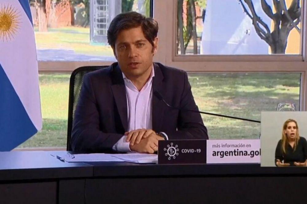 Axel Kicillof captura tv