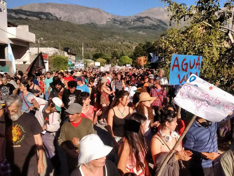 El Bolsón marcha
