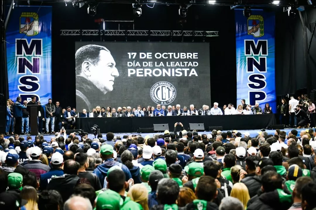 La CGT lanzó oficialmente el Movimiento Nacional Sindical Peronista