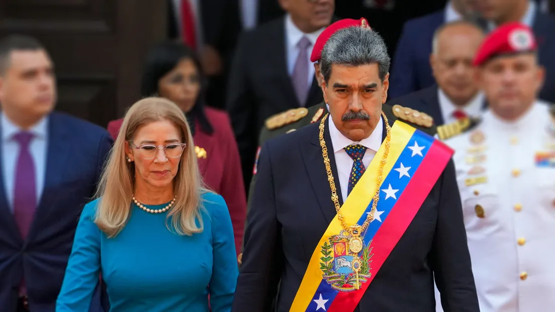 maduro y su esposa