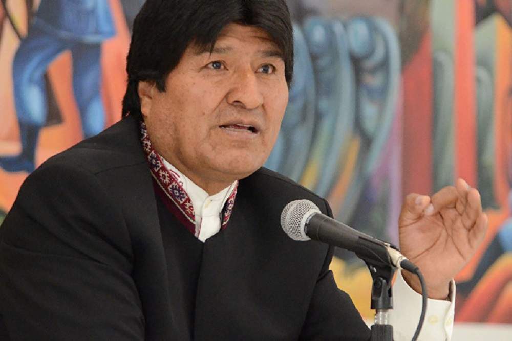 Evo Morales by Sputnik