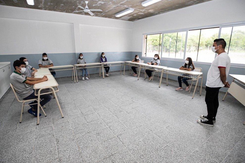 Clases en Córdoba prensa Ministerio de Educación