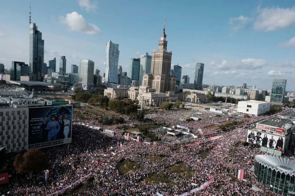 Manifestaciones en Polonia by NA Reuters