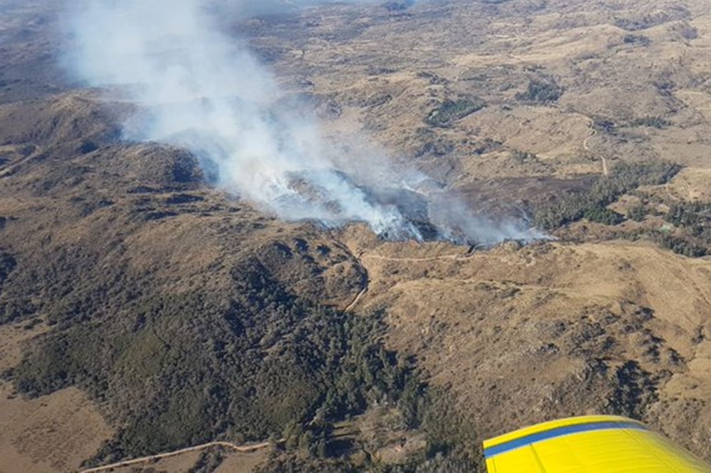 incendio sierras @FuegoCba