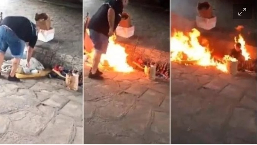 ataque a indigentes