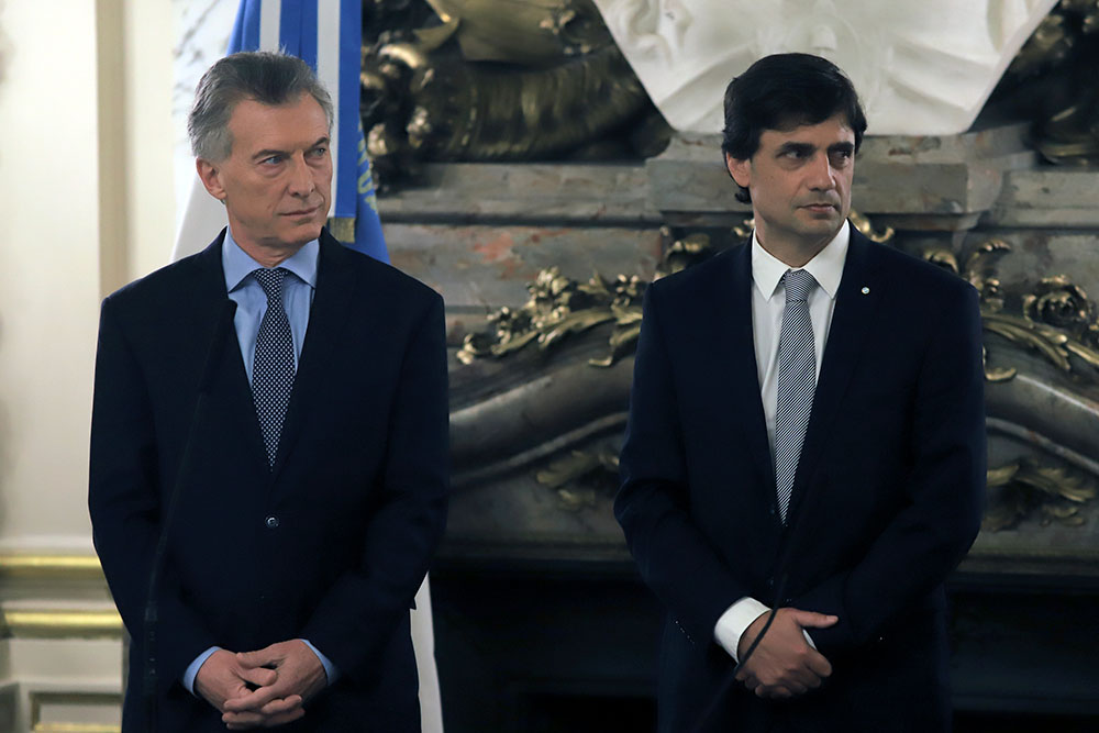 Lacunza Macri © NA