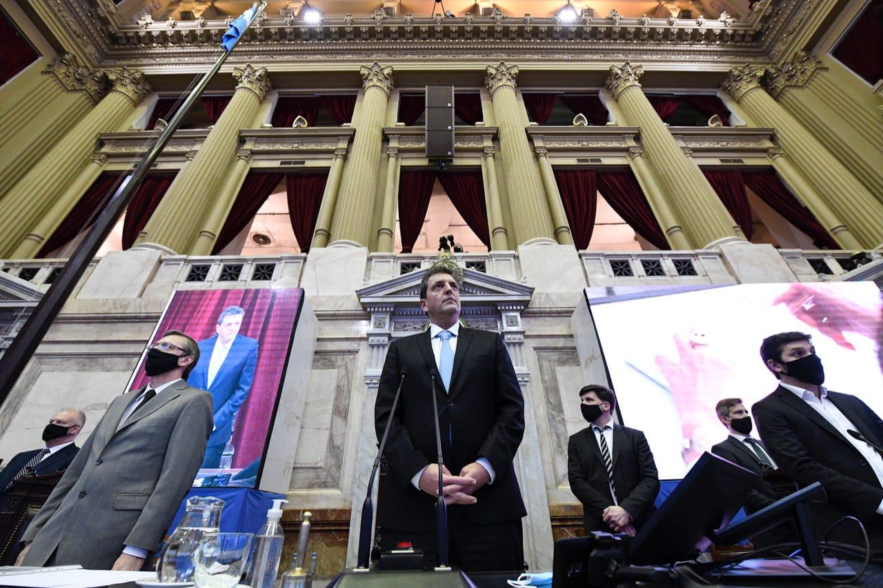 Massa Diputados prensa Diputados