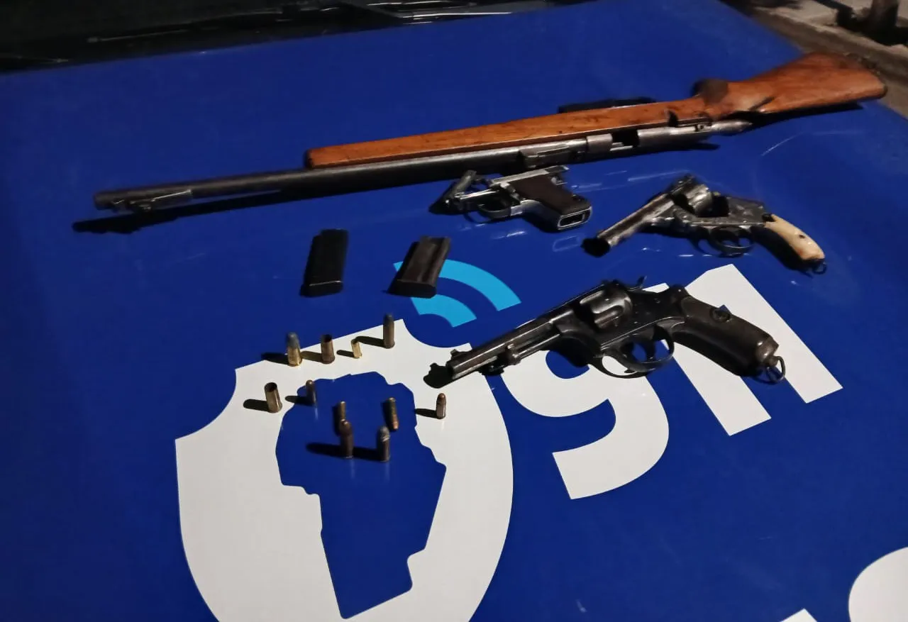 Armas de fuego en Barrio Villa Argentina (Policía)