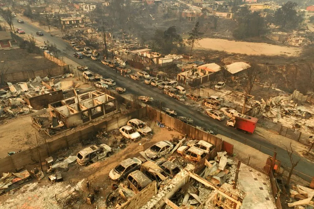 Incendios en Chile by Télam