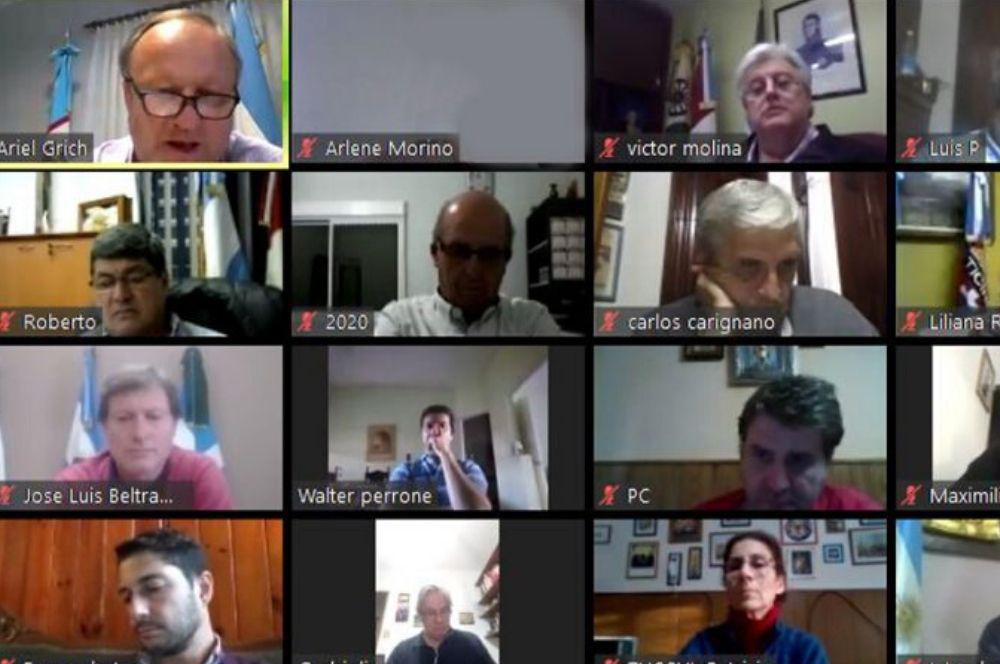 Reunión virtual Foro de Intendentes Radicales
