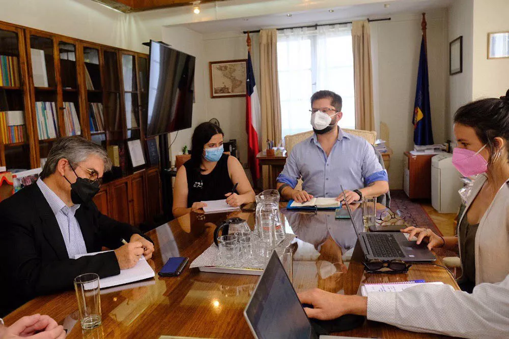 Boric gabinete