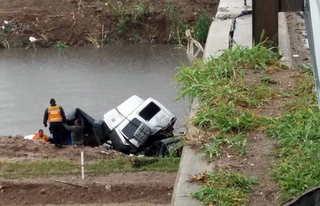 Camion accidente
