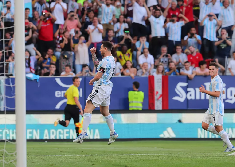 Leo Messi 5 goles