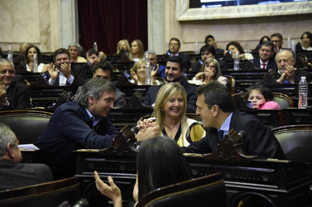 Máximo Kirchner y Massa by NA