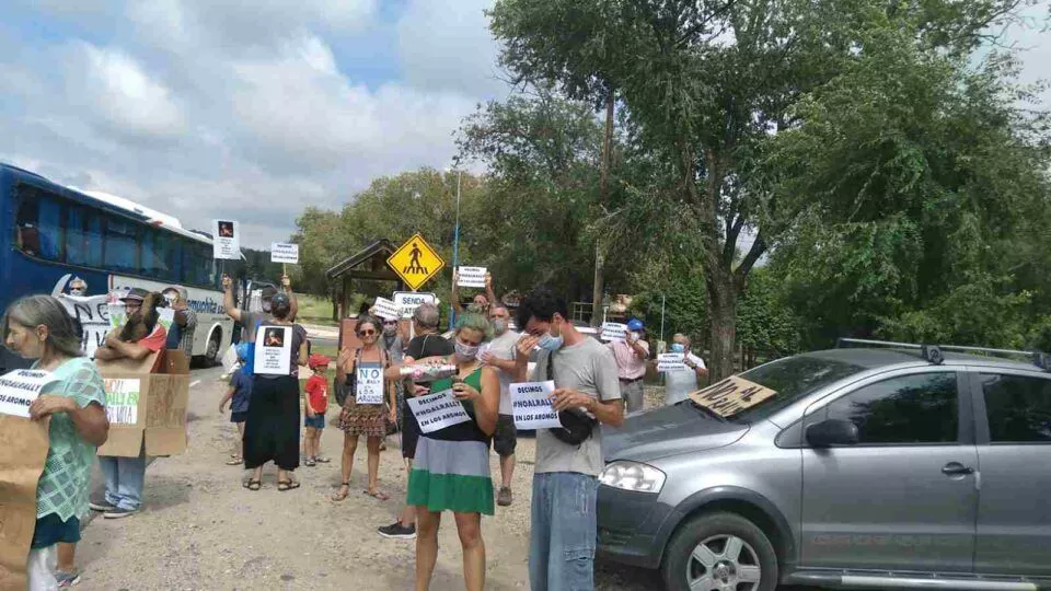 vecinos contra el rally en Los Aromos by Alta Gracia Noticias