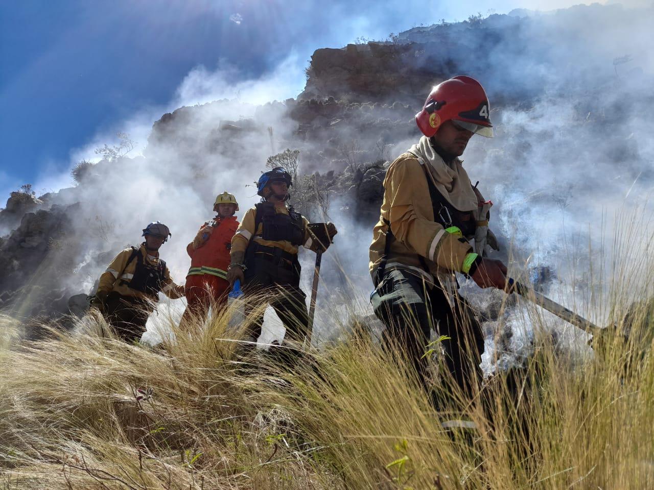 Incendios en La Paz Ministerio de Seguridad