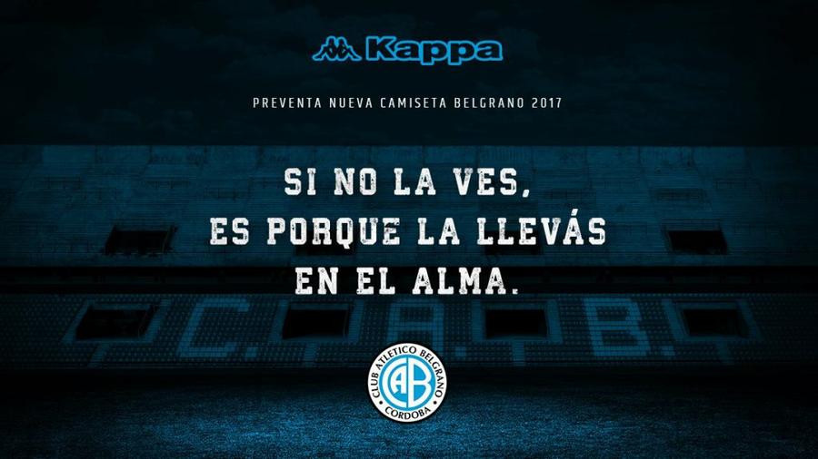 Nueva camiseta de Belgrano @Belgrano