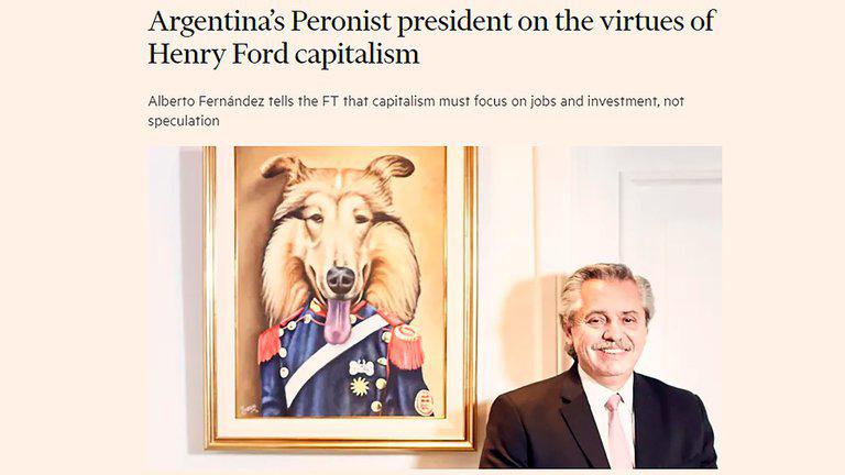Alberto Fernandez Financial Times