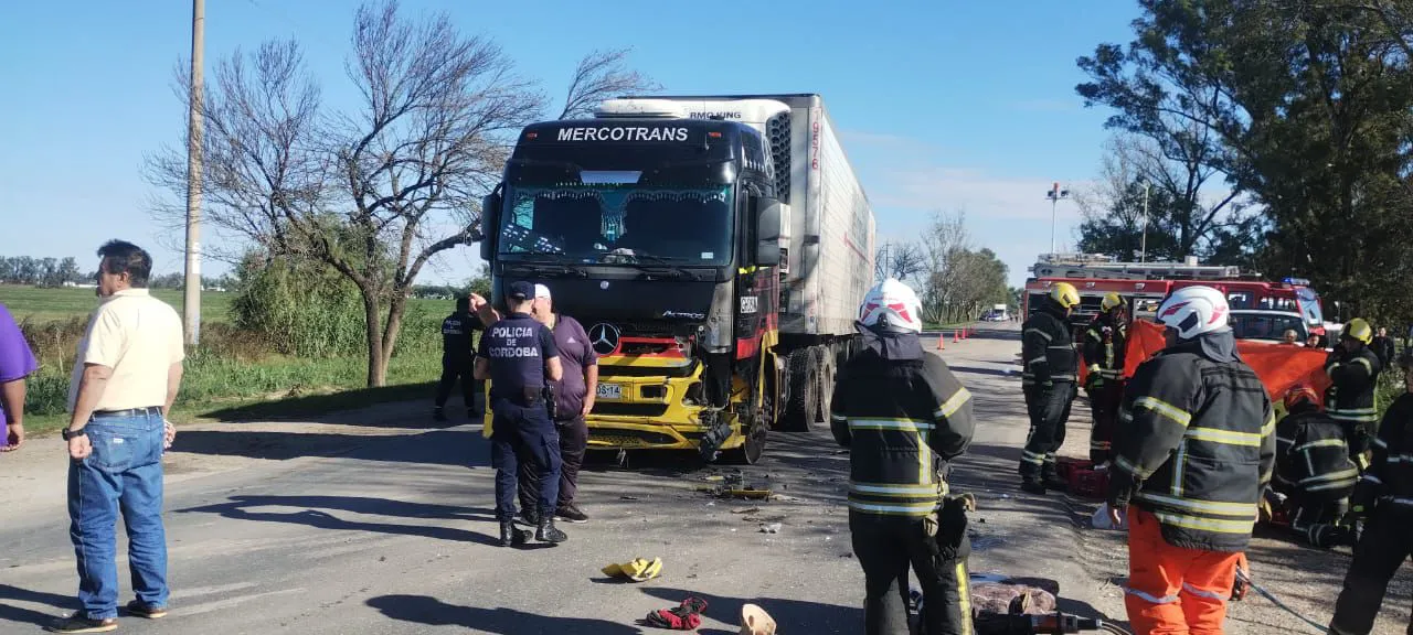 Accidente fatal en Ruta 158 (Radio Regional Las Varillas)