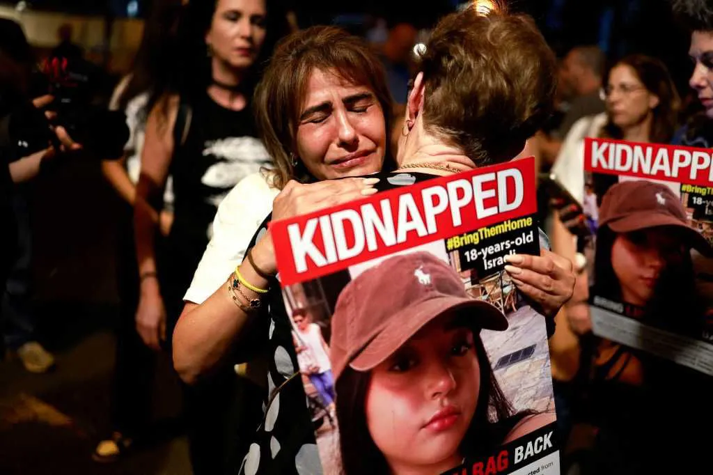 Hamas mantiene rehenes israelpies Foto NA Reuters