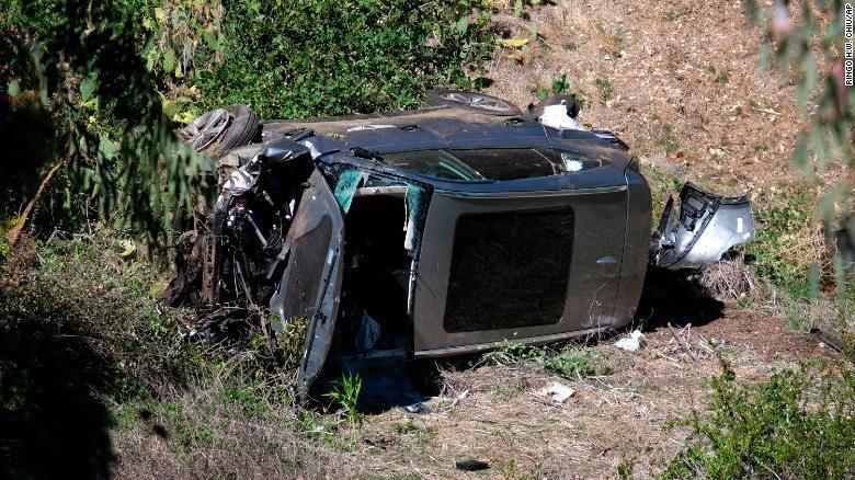 Accidente Tiger Woods