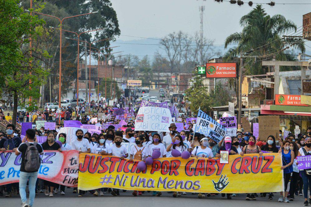 Marcha en femicidio en Jujuy by Télam