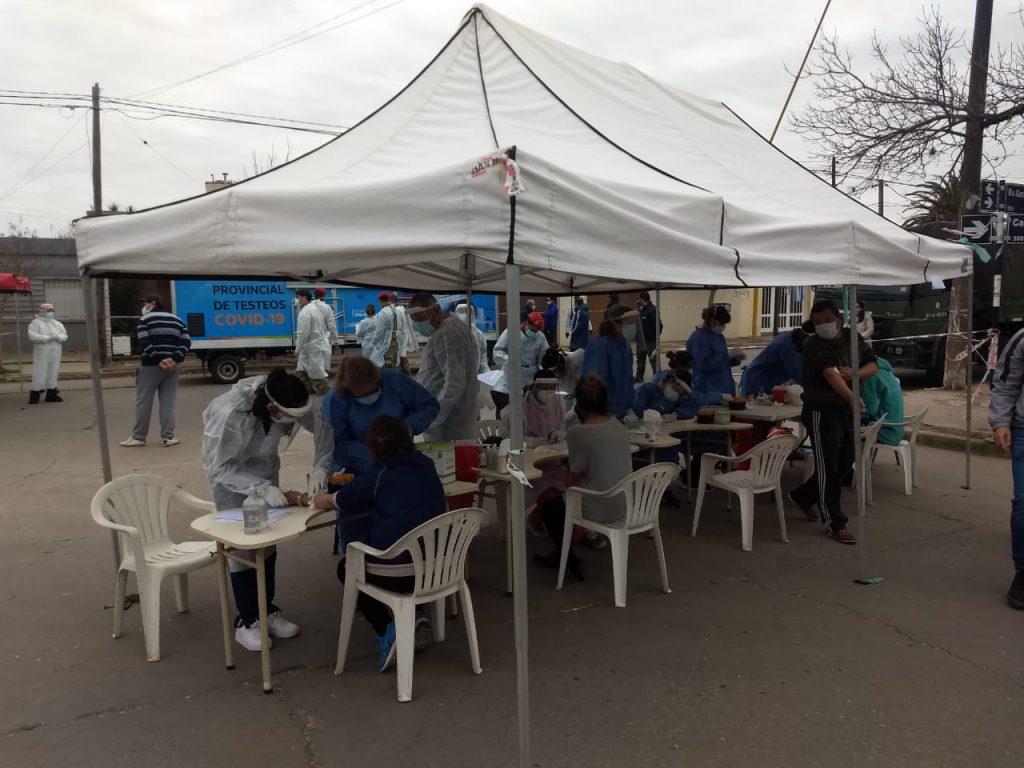 testeos de covid en la provincia stiuacion epidemiologica gobdecba